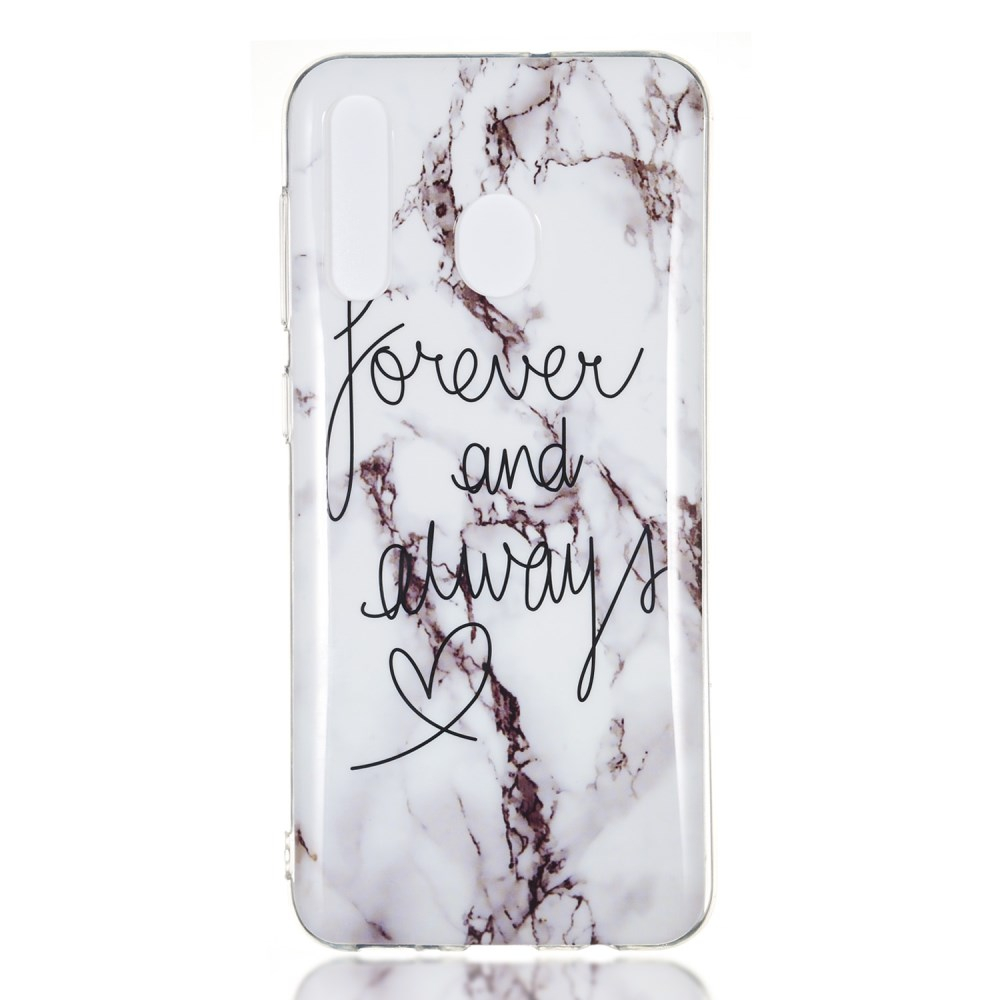 Samsung A50 Tracy nugarėlė White Marble forever 1