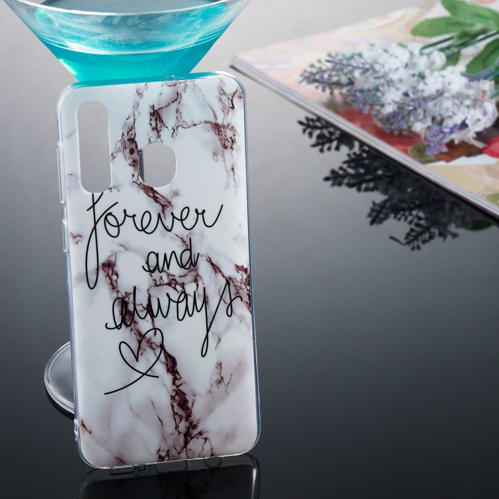 Samsung A50 Tracy nugarėlė White Marble forever 4