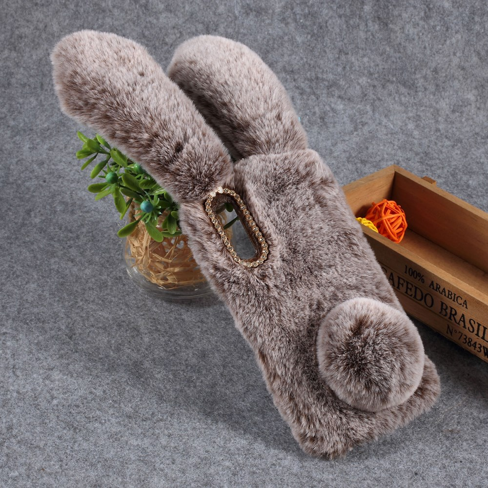 Samsung A50/A30S brown nugarėlė Fluffy rabbit 1