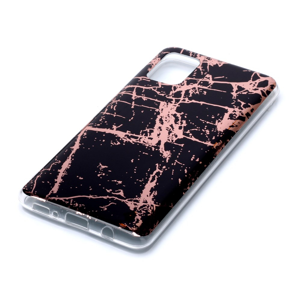 Samsung A51 Tracy nugarėlė Black&Gold Marble 2