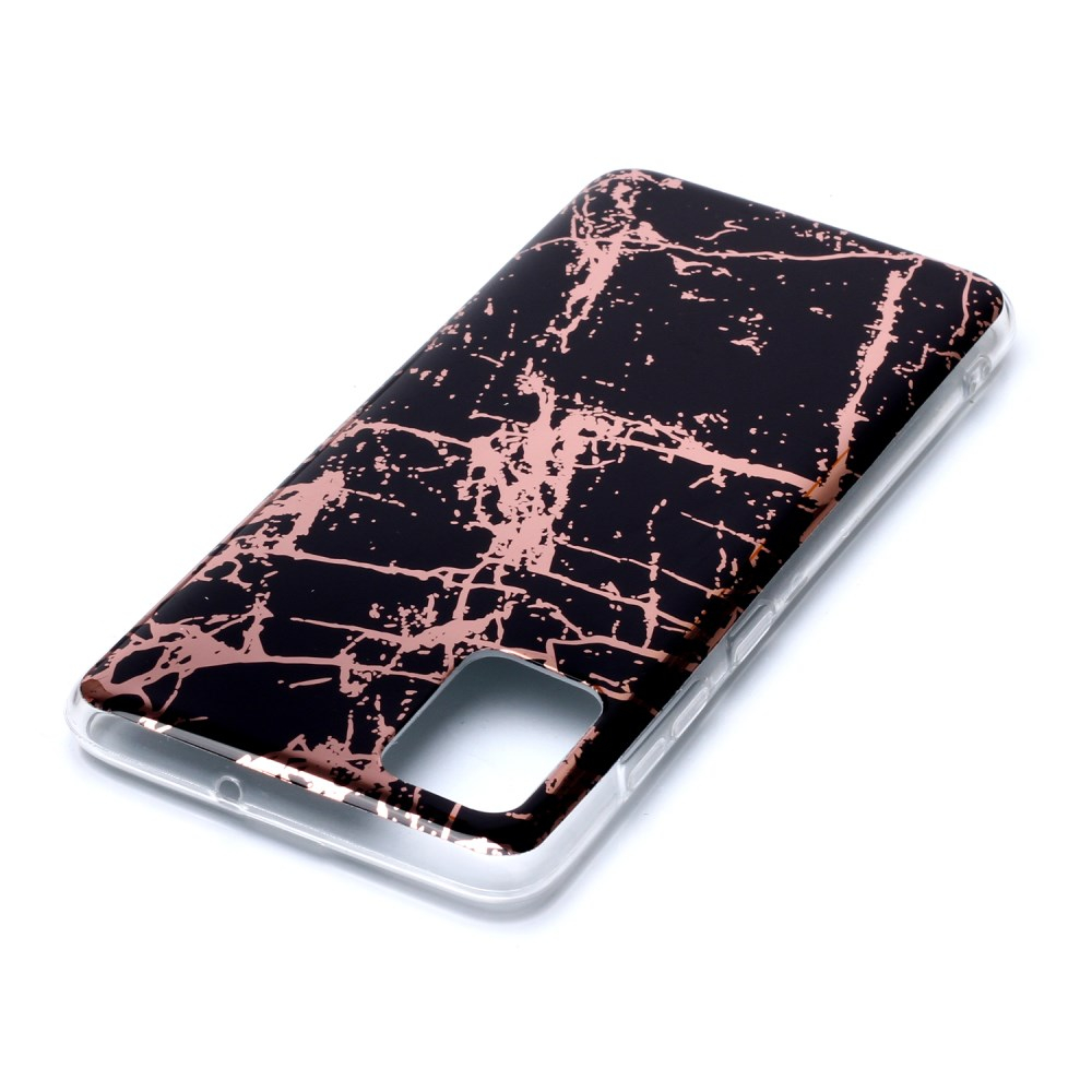 Samsung A51 Tracy nugarėlė Black&Gold Marble 3