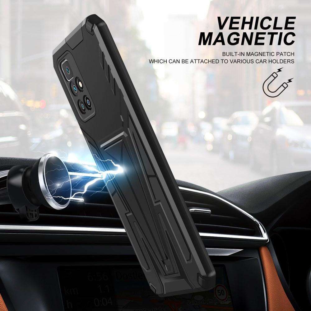 Xiaomi Redmi 10 juoda TRACY DEFENDER nugarėlė 2