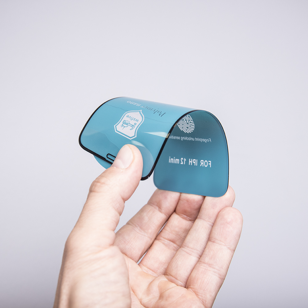 Samsung A52/A52 5G juodas FLEXIBLE CERAMIC pilnas apsauginis stiklas 7