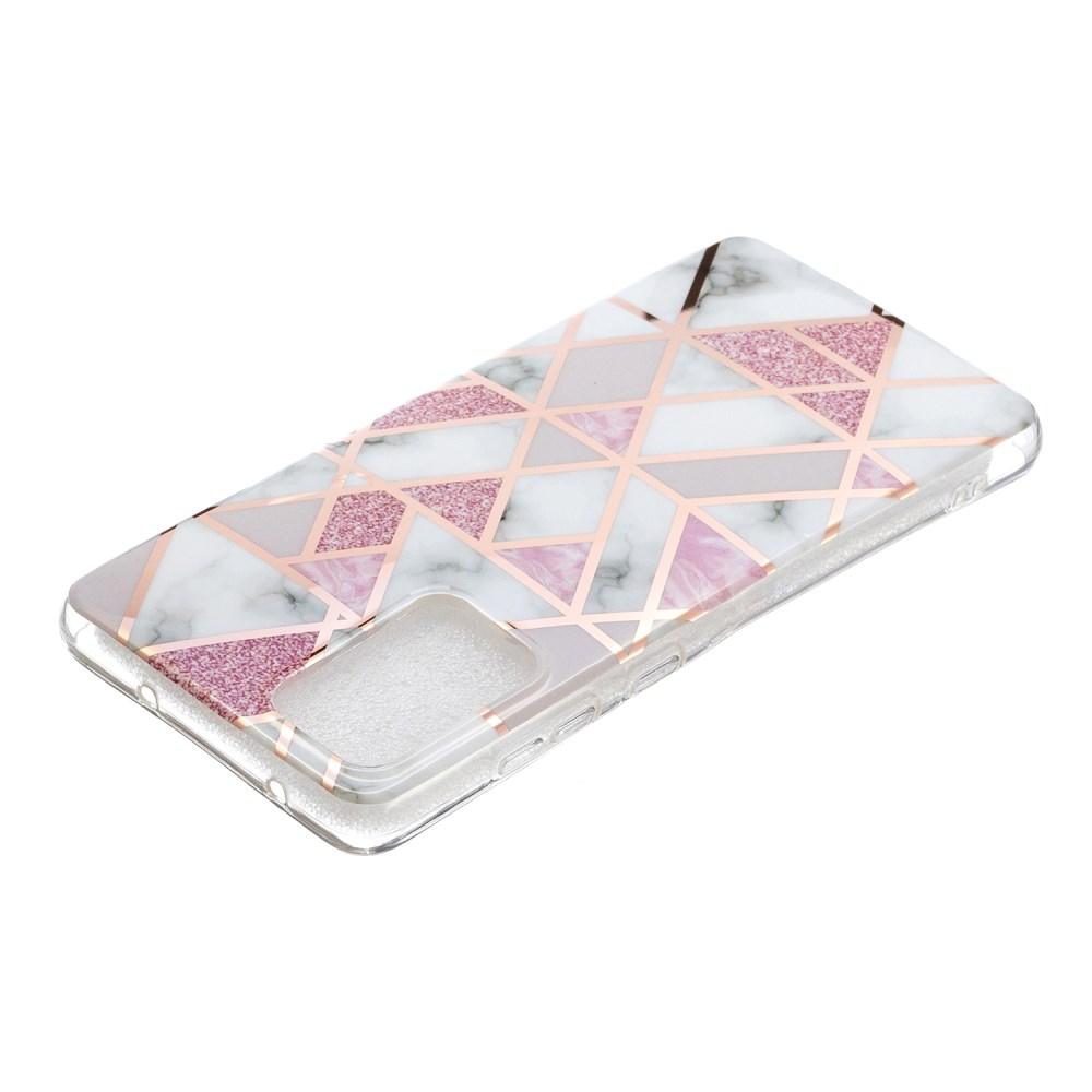 Samsung A52/A52 5G Tracy nugarėlė Geometric pink marble 1