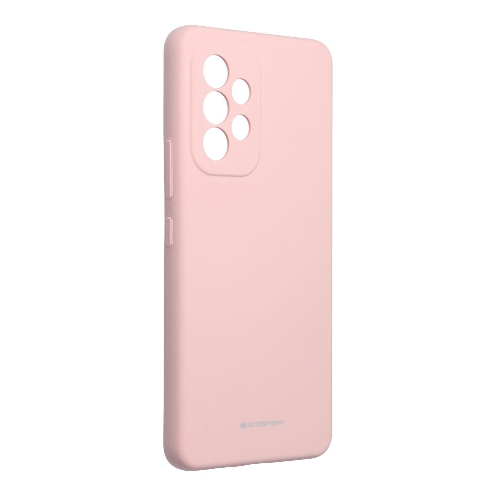 Samsung A53 5G pink sand MERCURY SILICONE nugarėlė