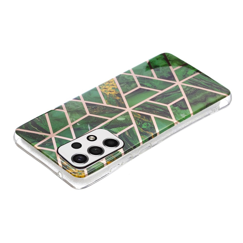 Samsung A53 5G Tracy nugarėlė Geometric marble green 1