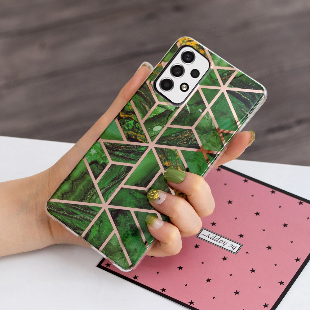 Samsung A53 5G Tracy nugarėlė Geometric marble green 2