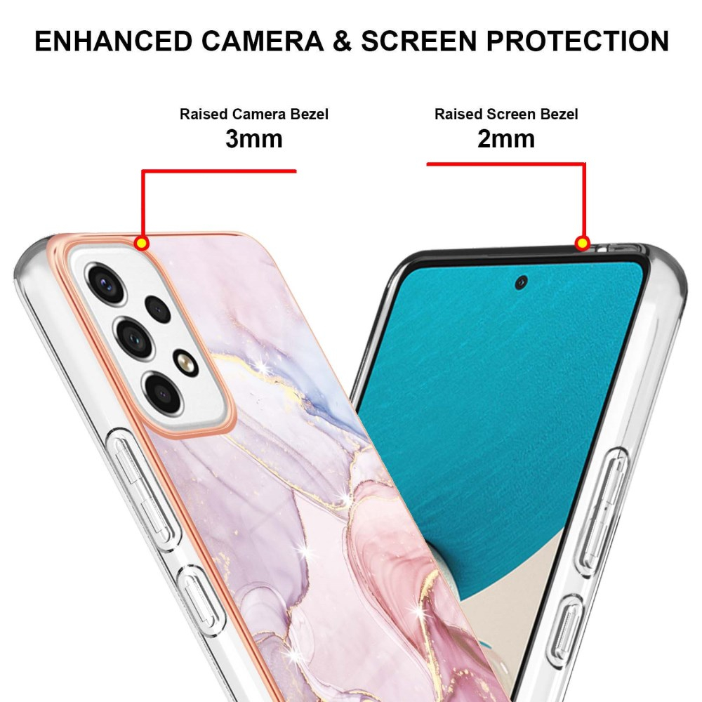 Samsung A53 5G Tracy nugarėlė MILKY WAY MARBLE Rose 3