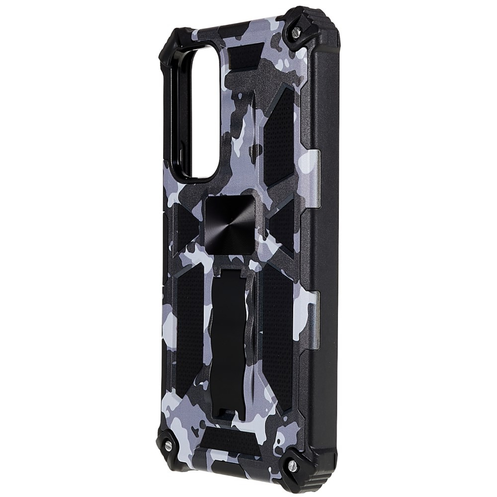 Samsung A54 5G black camouflage ARMOR METAL nugarėlė 1