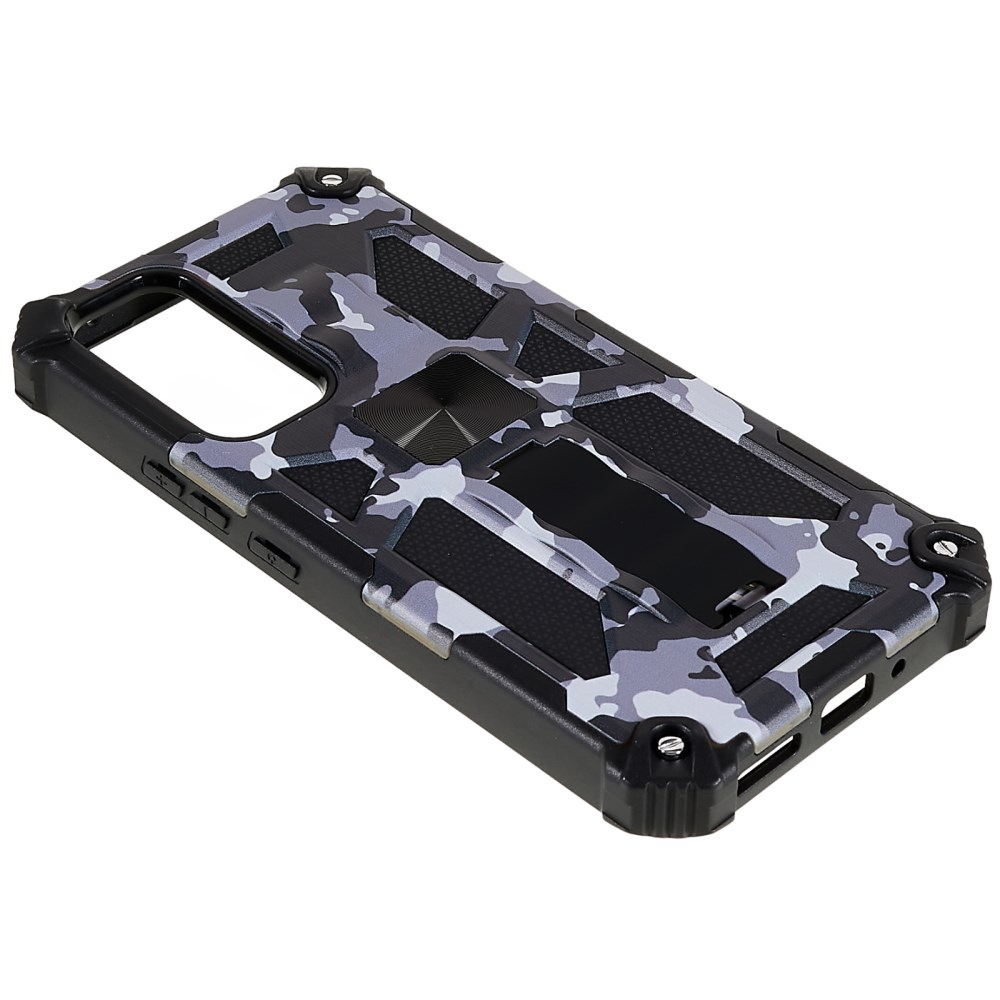 Samsung A54 5G black camouflage ARMOR METAL nugarėlė 5