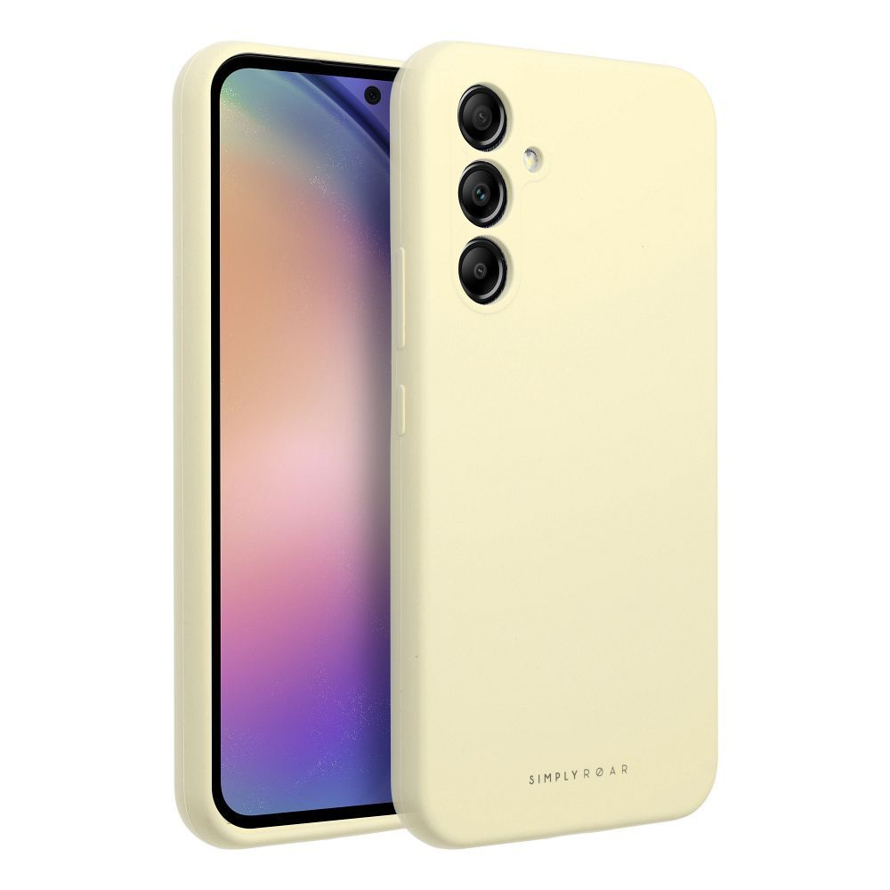Samsung A54 5G Light yellow ROAR CLOUDSKIN nugarėlė 6