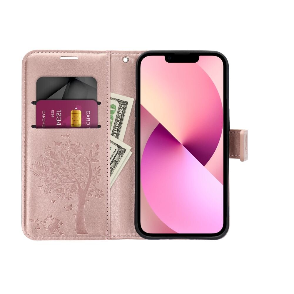 Samsung A54 5G MEZZO rose gold Mandala dėklas 1