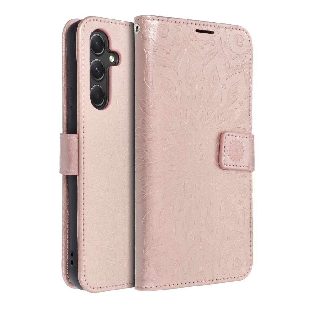 Samsung A54 5G MEZZO rose gold Mandala dėklas 7