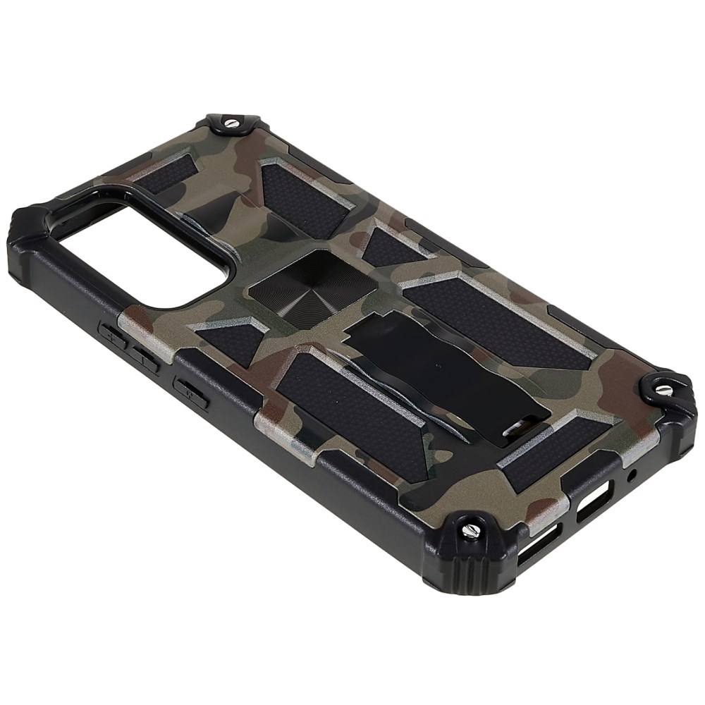 Samsung A54 5G green camouflage ARMOR METAL nugarėlė 5