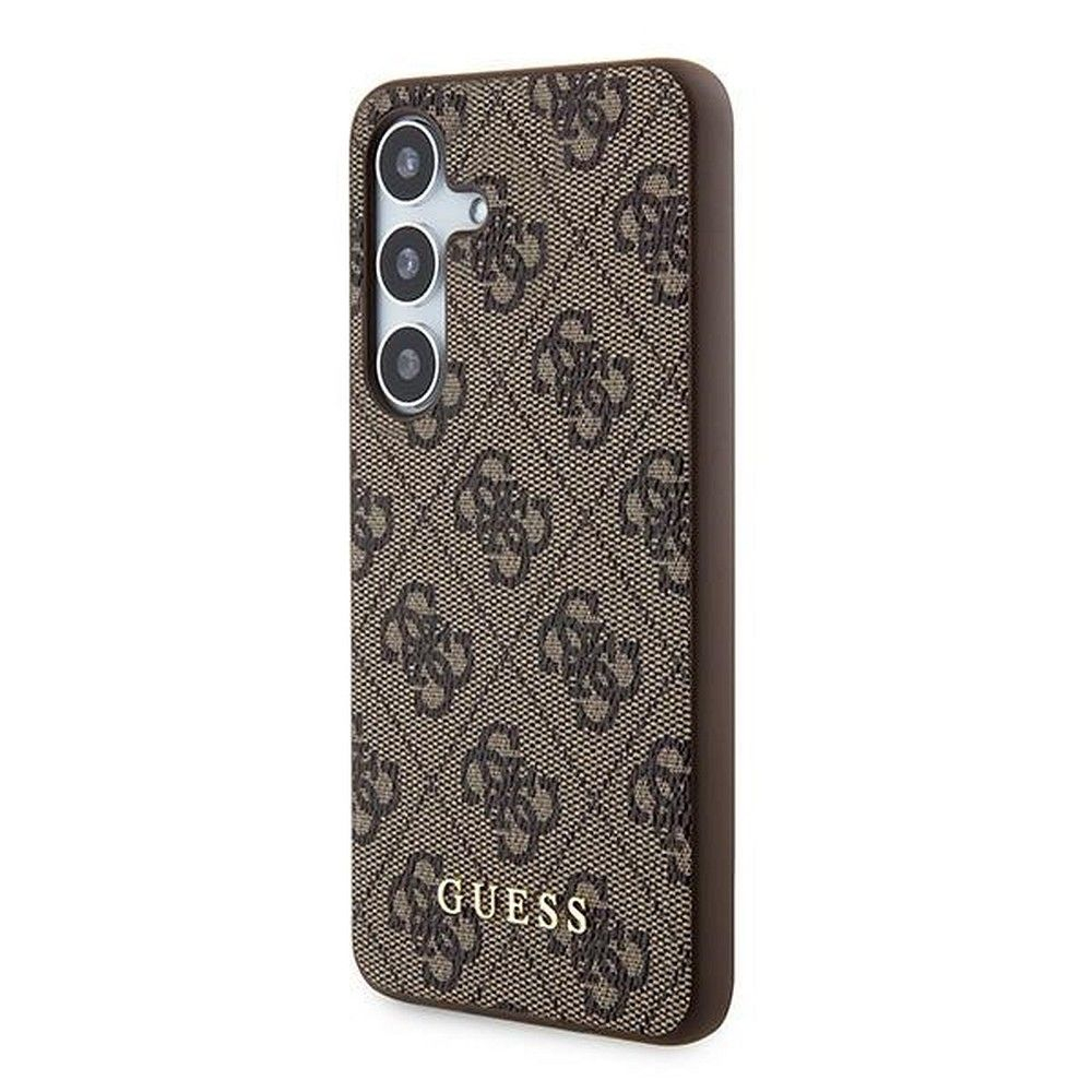 Samsung A55 5G brown Metal Logo GUESS nugarėlė 1