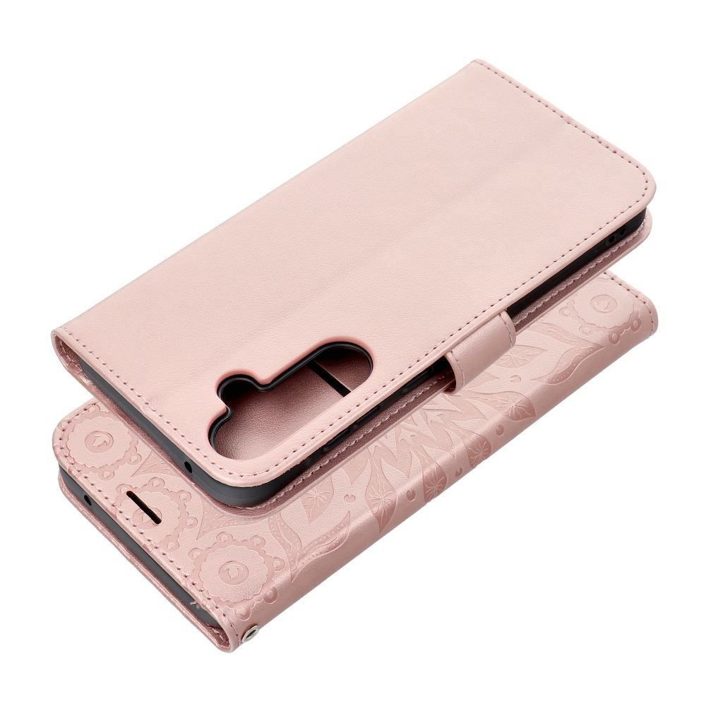 Samsung A55 5G MEZZO rose gold Mandala dėklas 11