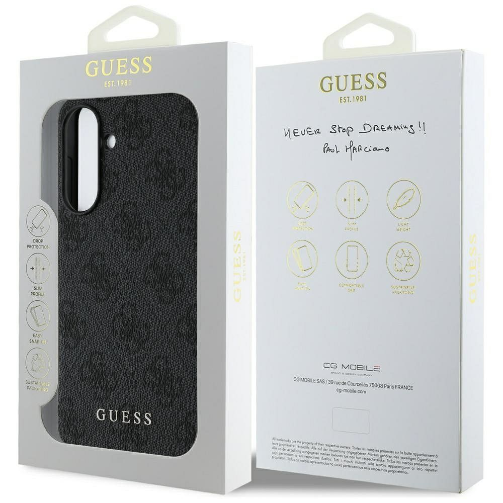 Samsung A56 5G black Charms GUESS nugarėlė 6