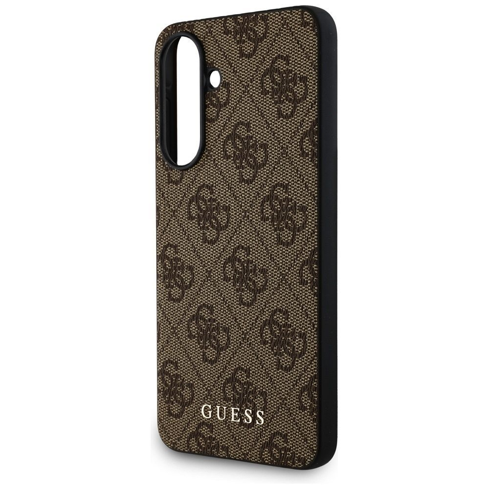 Samsung A56 5G brown Metal Logo GUESS nugarėlė 4