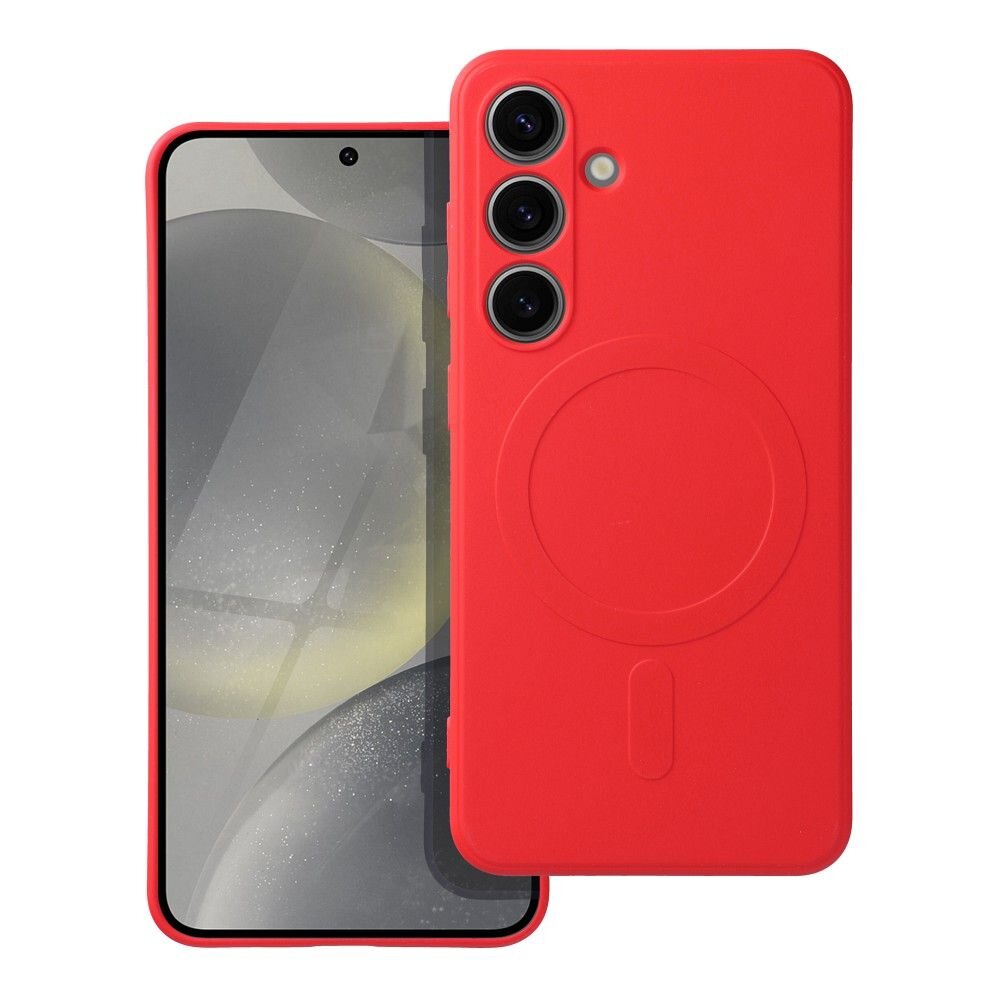 Samsung A56 5G red MagSilicone nugarėlė