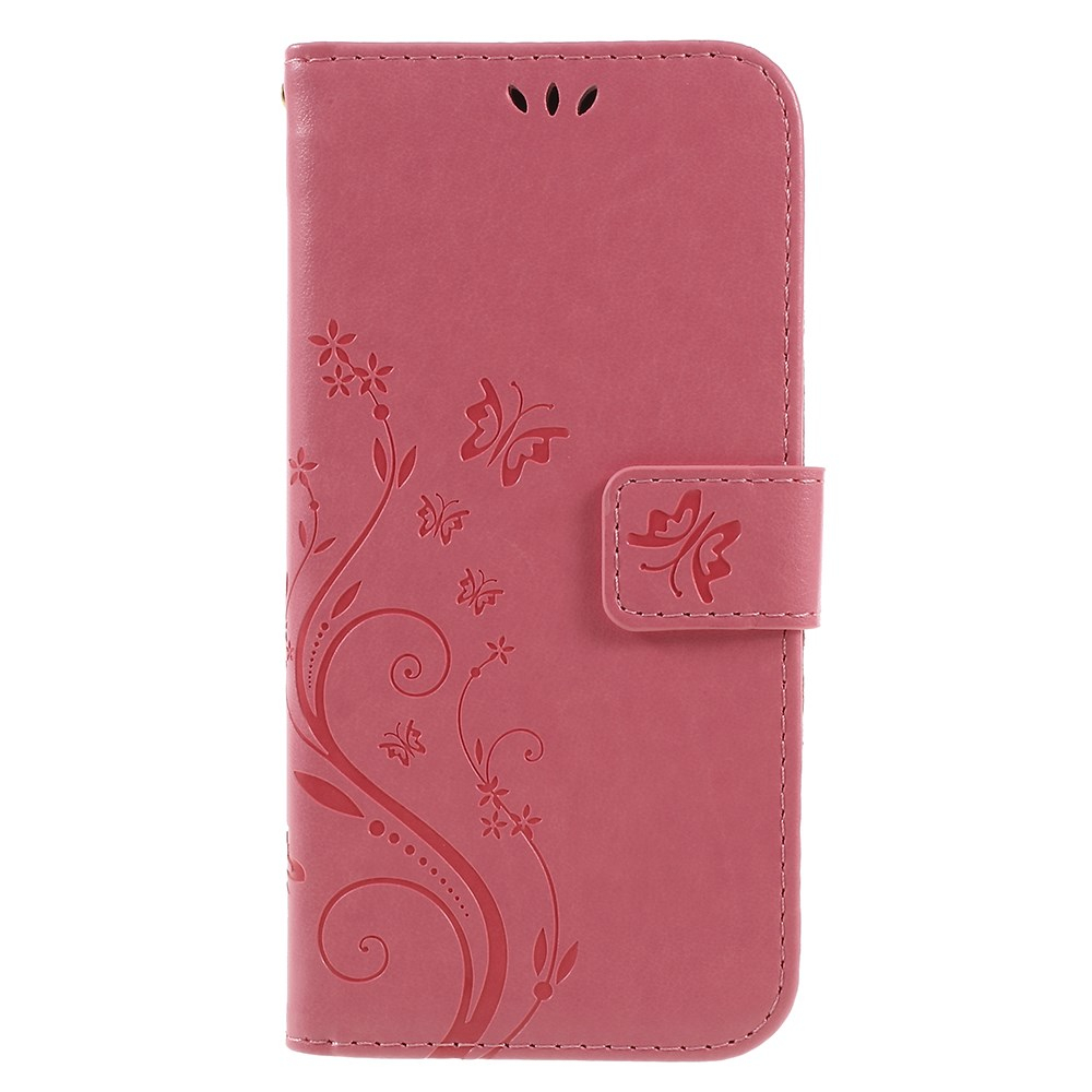 Samsung A6 2018 rožinis Tracy fashion dėklas Butterfly