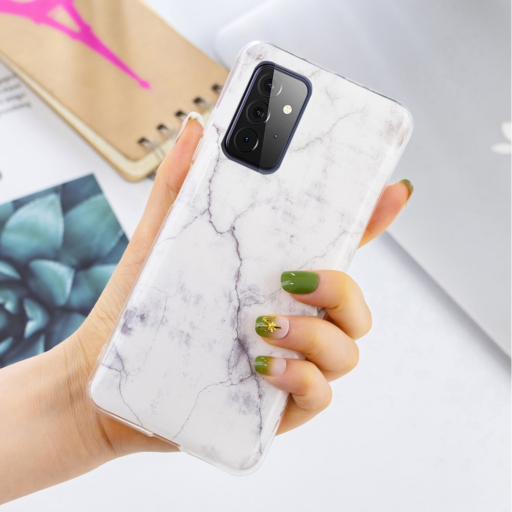 Samsung A72/A72 5G Tracy nugarėlė White Marble 3