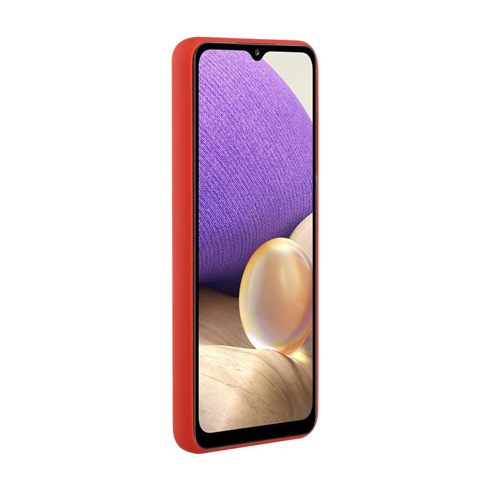 Samsung A72/A72 5G Tracy raudona nugarėlė SOLID WITH CARD SLOT 3