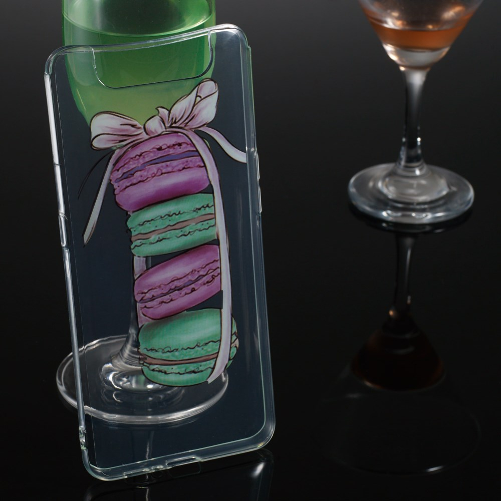 Samsung A80/A90 Tracy clear Macarons nugarėlė 5