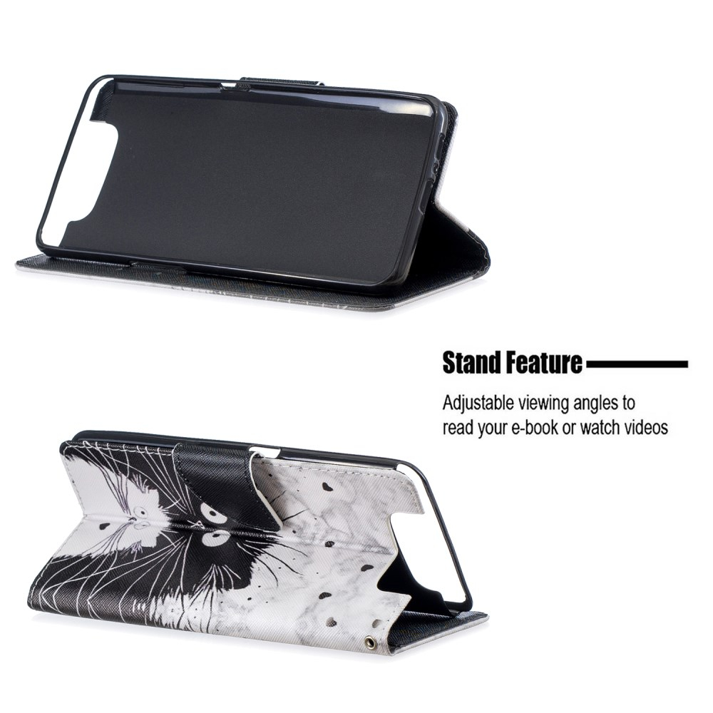 Samsung A80/A90 tracy fashion dėklas Two cats 1