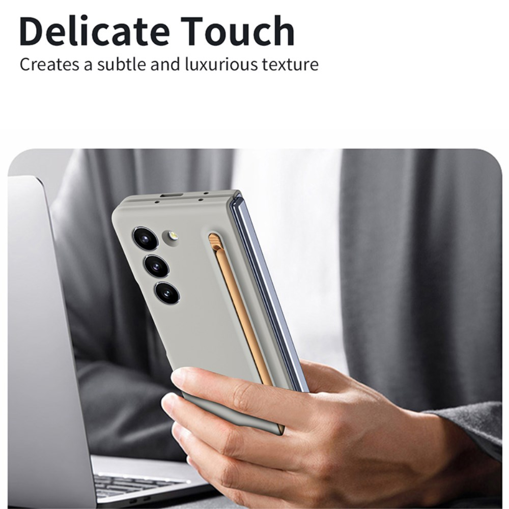 Samsung Fold5 5G black Skin-touch with Stylus nugarėlė 5