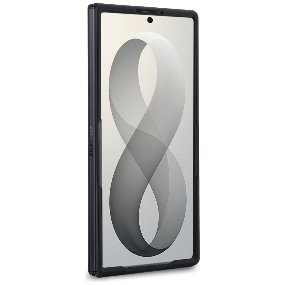 Samsung FOLD8 ULTRA black MagSafe PU 4G Classic Logo GUESS nugarėlė GUHMZFD7P4MSEGCW 3