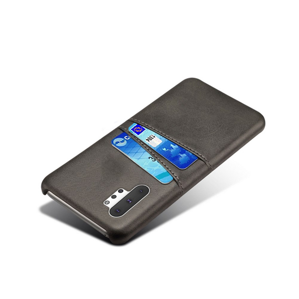 Samsung NOTE 10 PLUS Tracy Leather Card juoda nugarėlė 1
