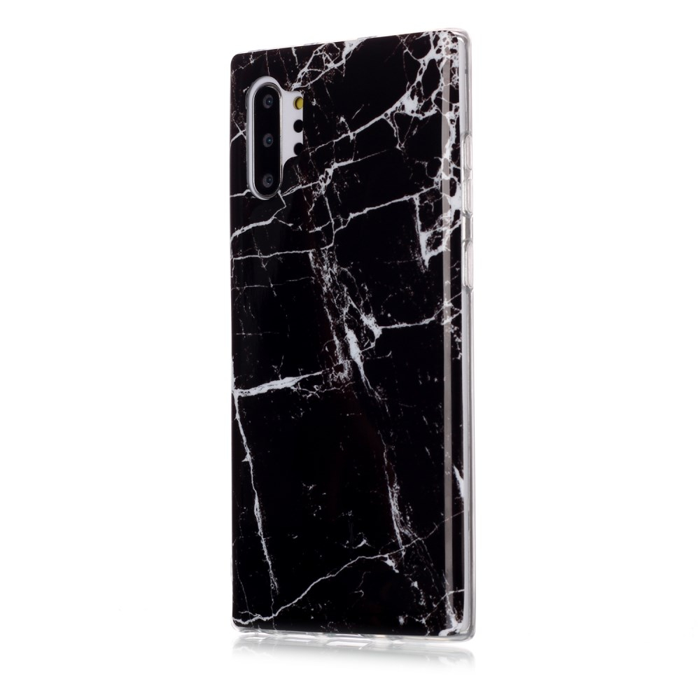 Samsung Note 10 PLUS Tracy nugarėlė Black Marble 1