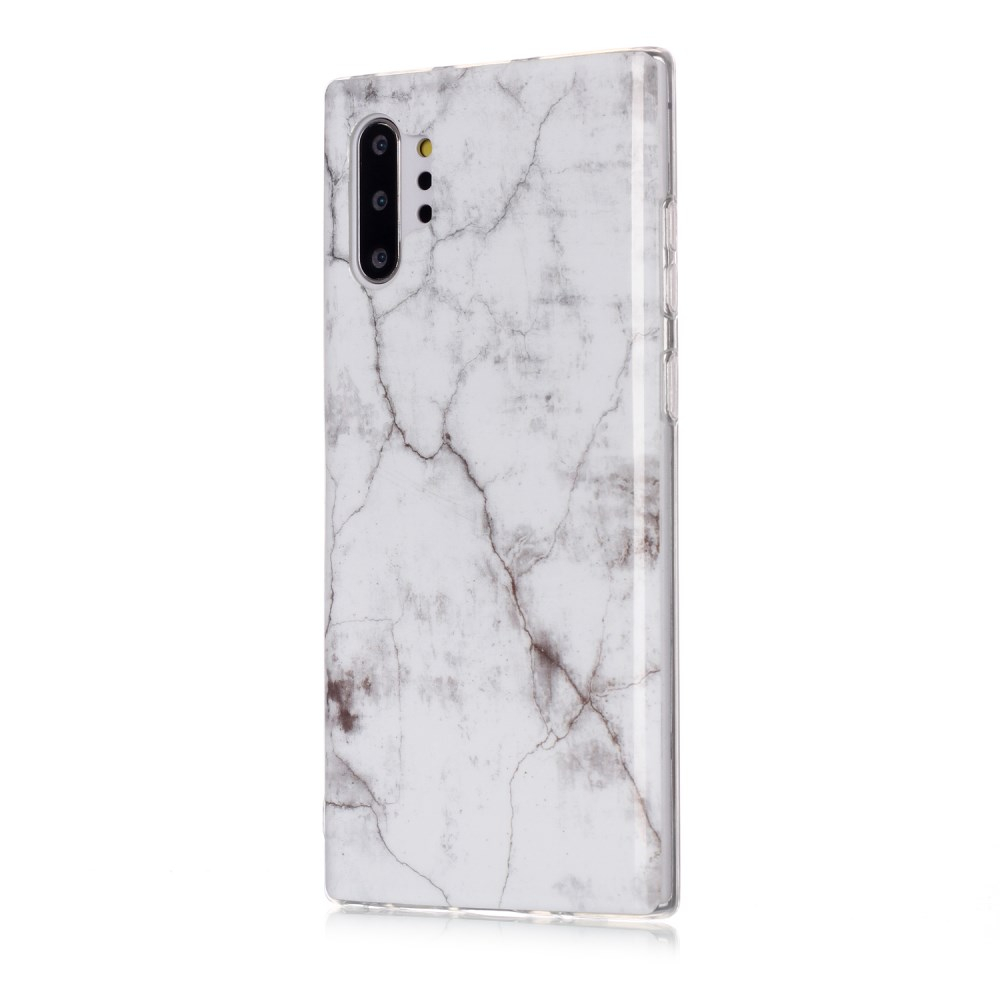 Samsung Note 10 PLUS Tracy nugarėlė White Marble 1