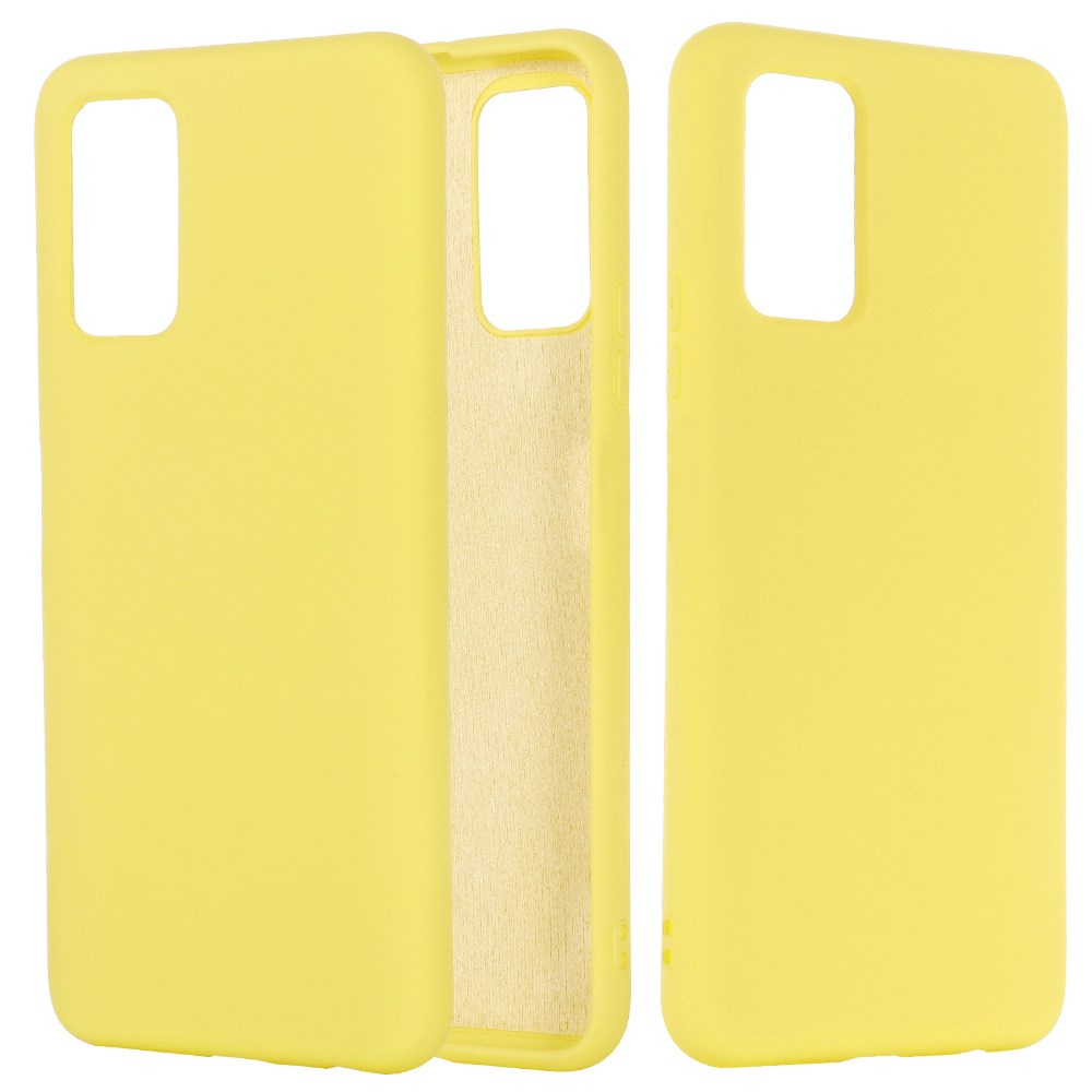 Samsung Note 20 geltona SILICONE LITE nugarėlė