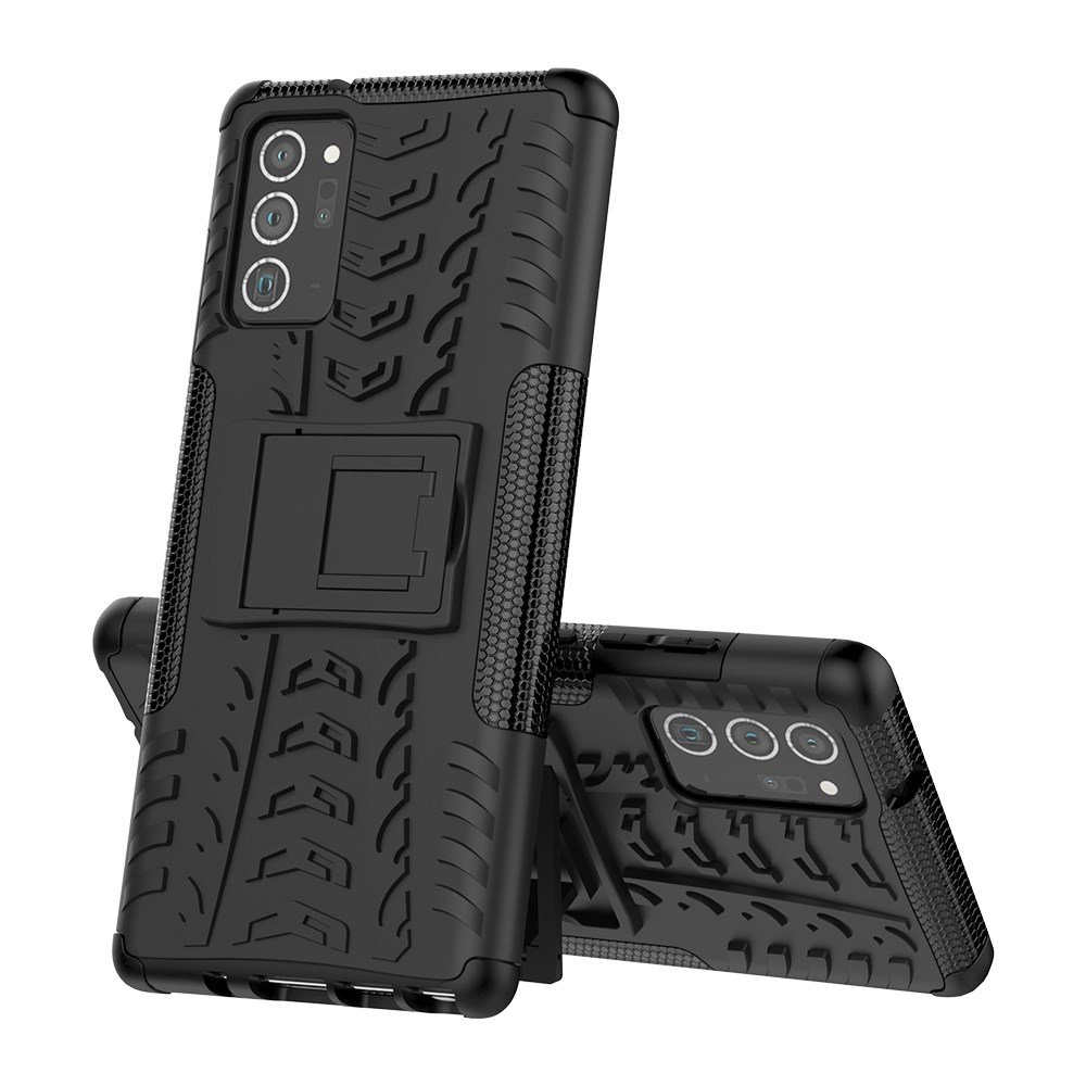 Samsung Note 20 juoda RING ARMOR nugarėlė 3