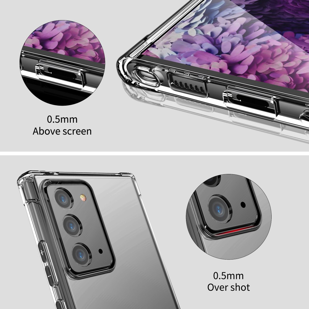 Samsung Note 20 skaidri LEEU DESIGN nugarėlė 7