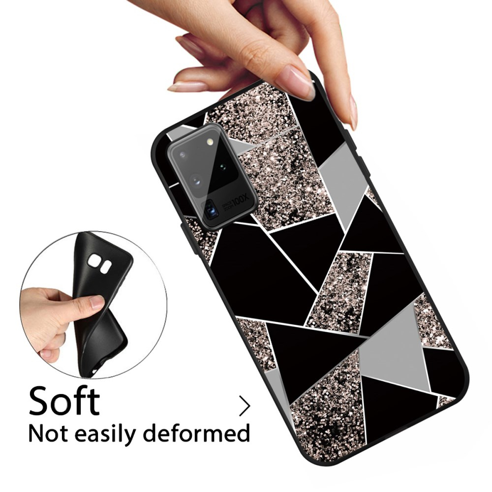 Samsung Note 20 Tracy nugarėlė Geometric marble black 2
