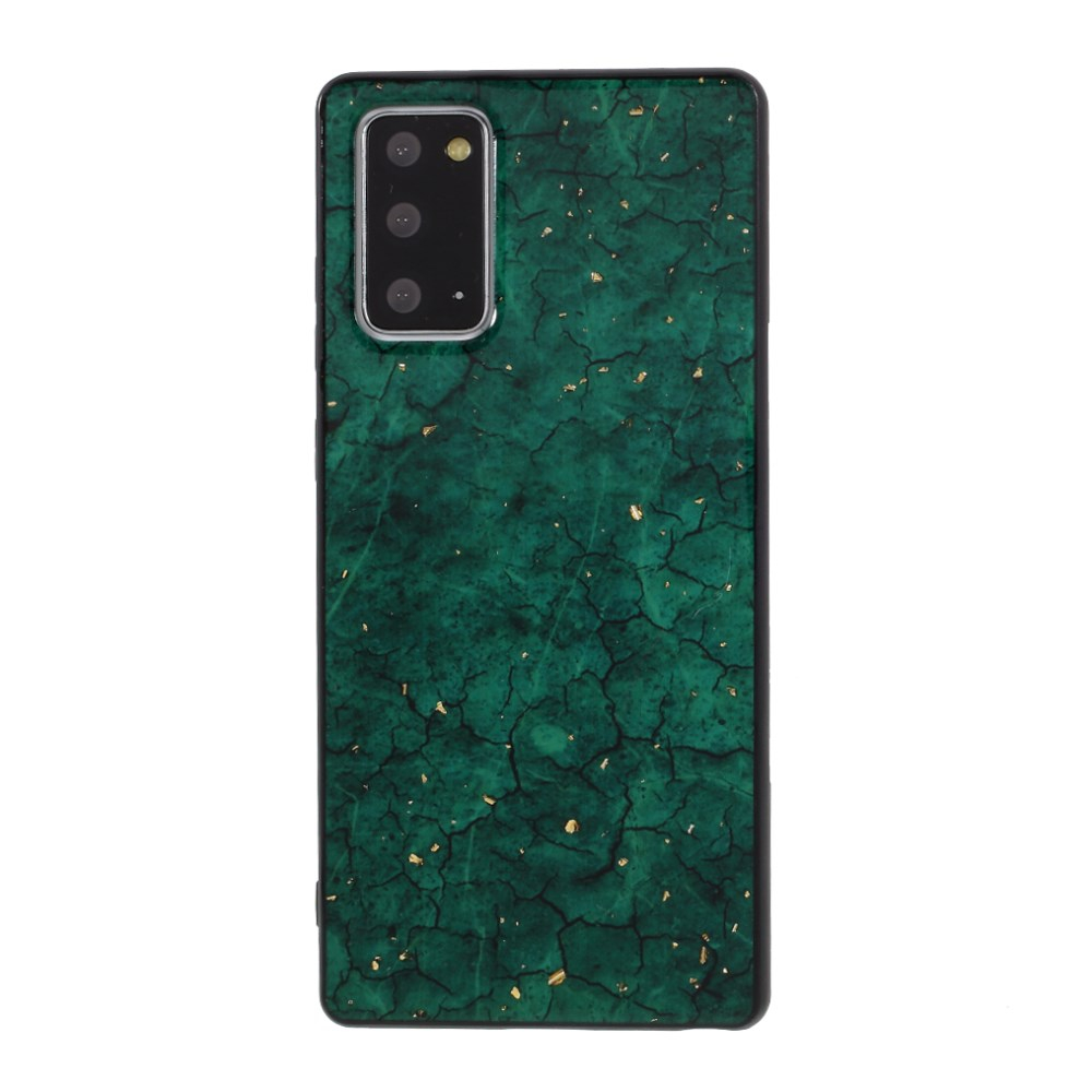Samsung Note 20 žalia EPOXY MARBLE nugarėlė