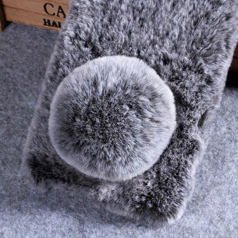 Samsung S10 pilka nugarėlė Fluffy rabbit 3