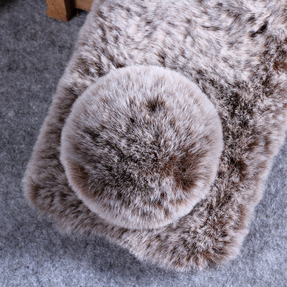 Samsung S10 ruda nugarėlė Fluffy rabbit 3