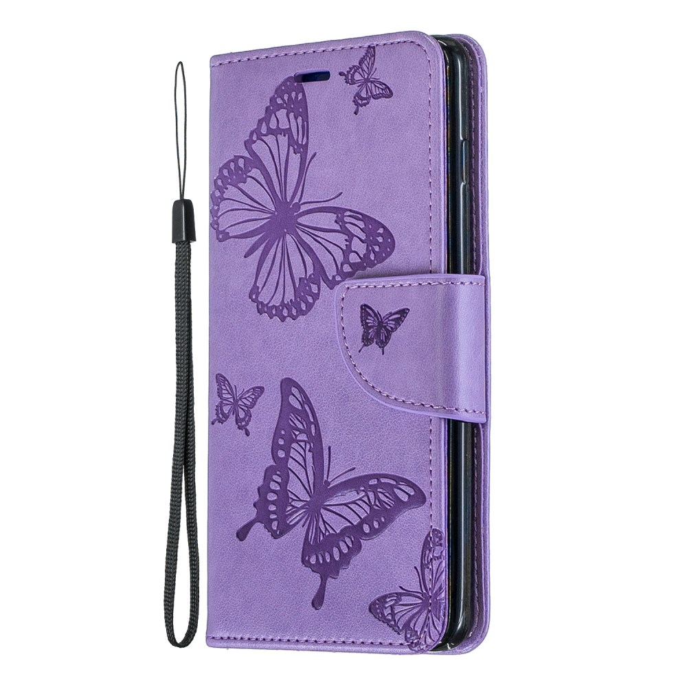 Samsung S10 violetinis Tracy K.FLEXI dėklas Drugeliai 1