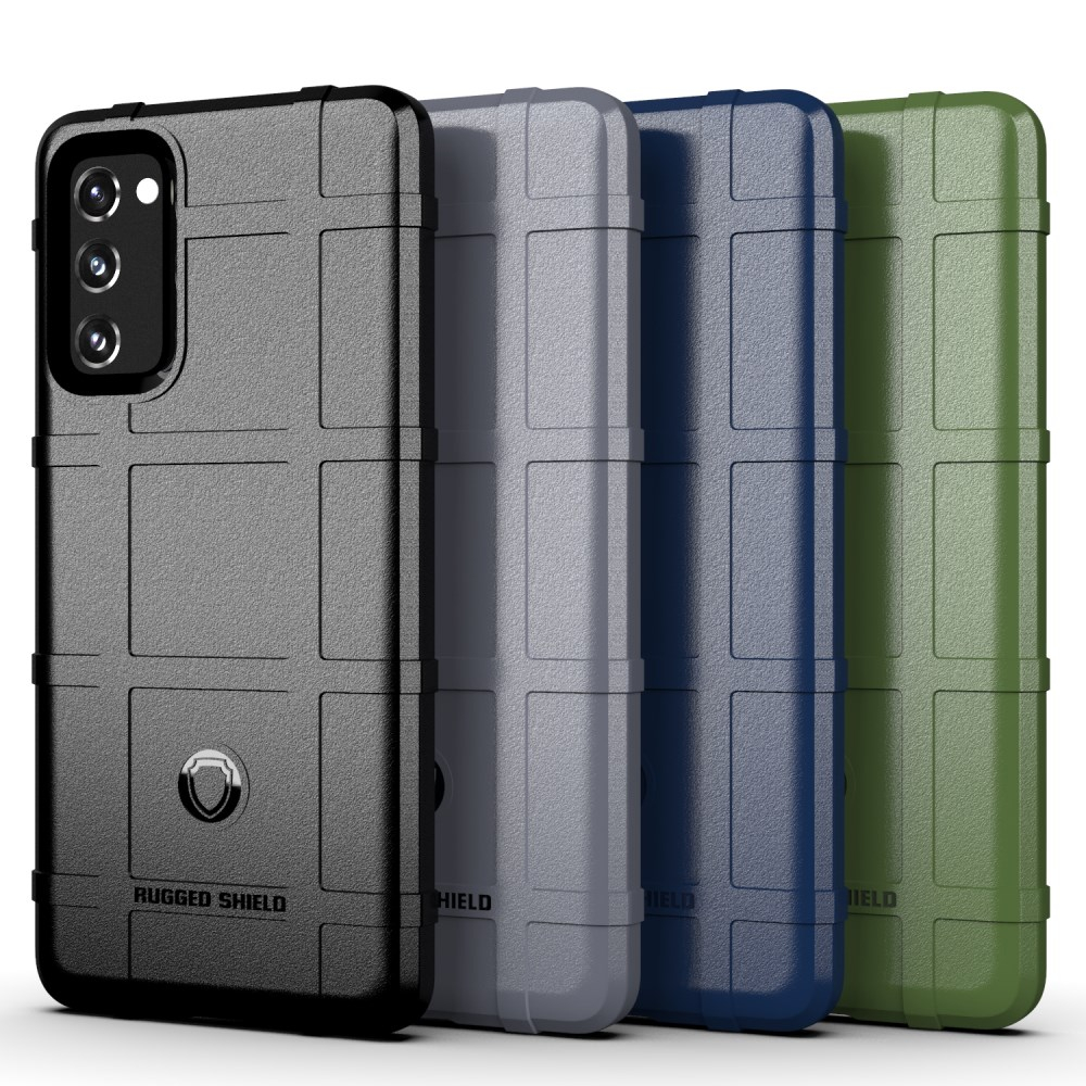 Samsung S20 FE juoda Rugged Square nugarėlė 1