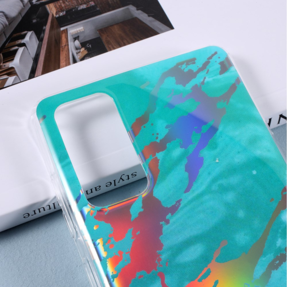 Samsung S20 FE Tracy Green Marble+ nugarėlė 2