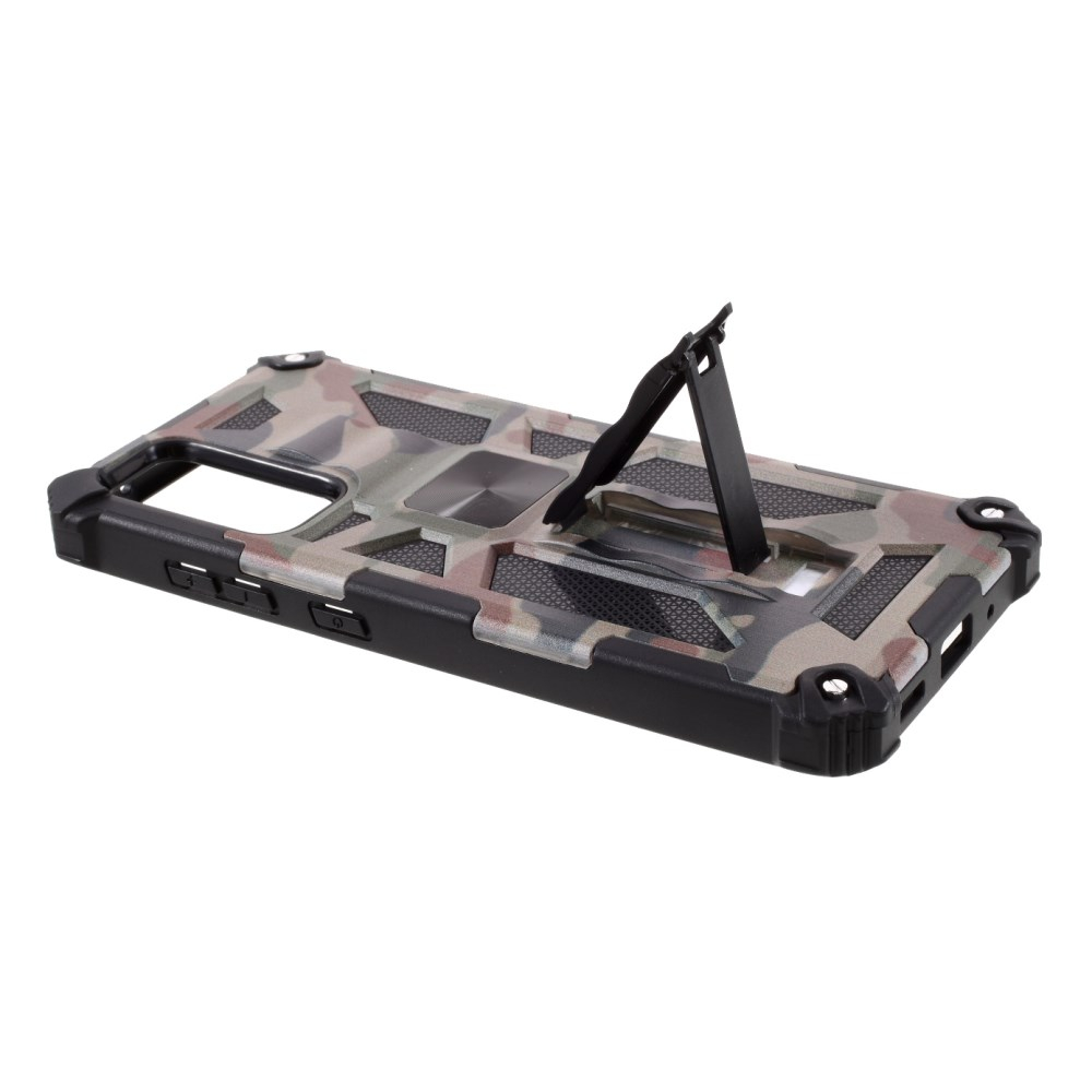 Samsung S20 FE green camouflage ARMOR METAL nugarėlė 5