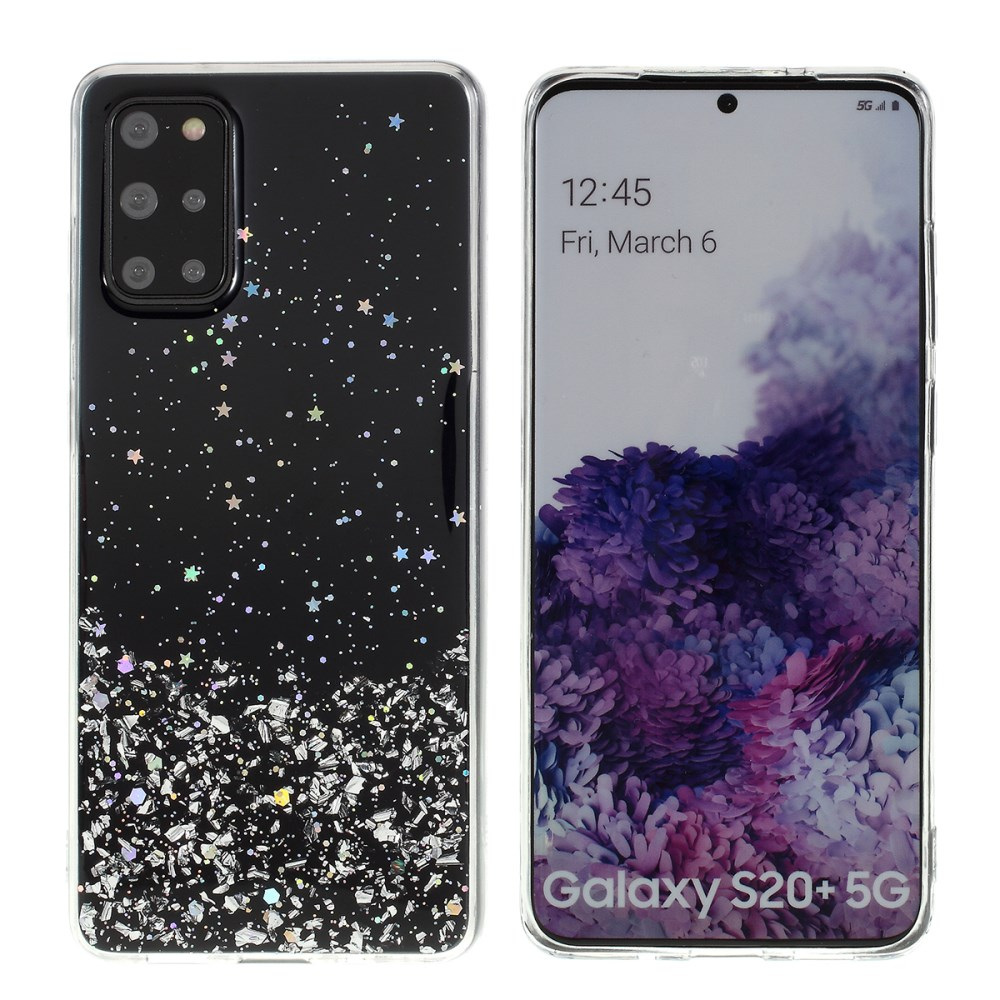 Samsung S20 juoda VENBRILLIANT nugarėlė