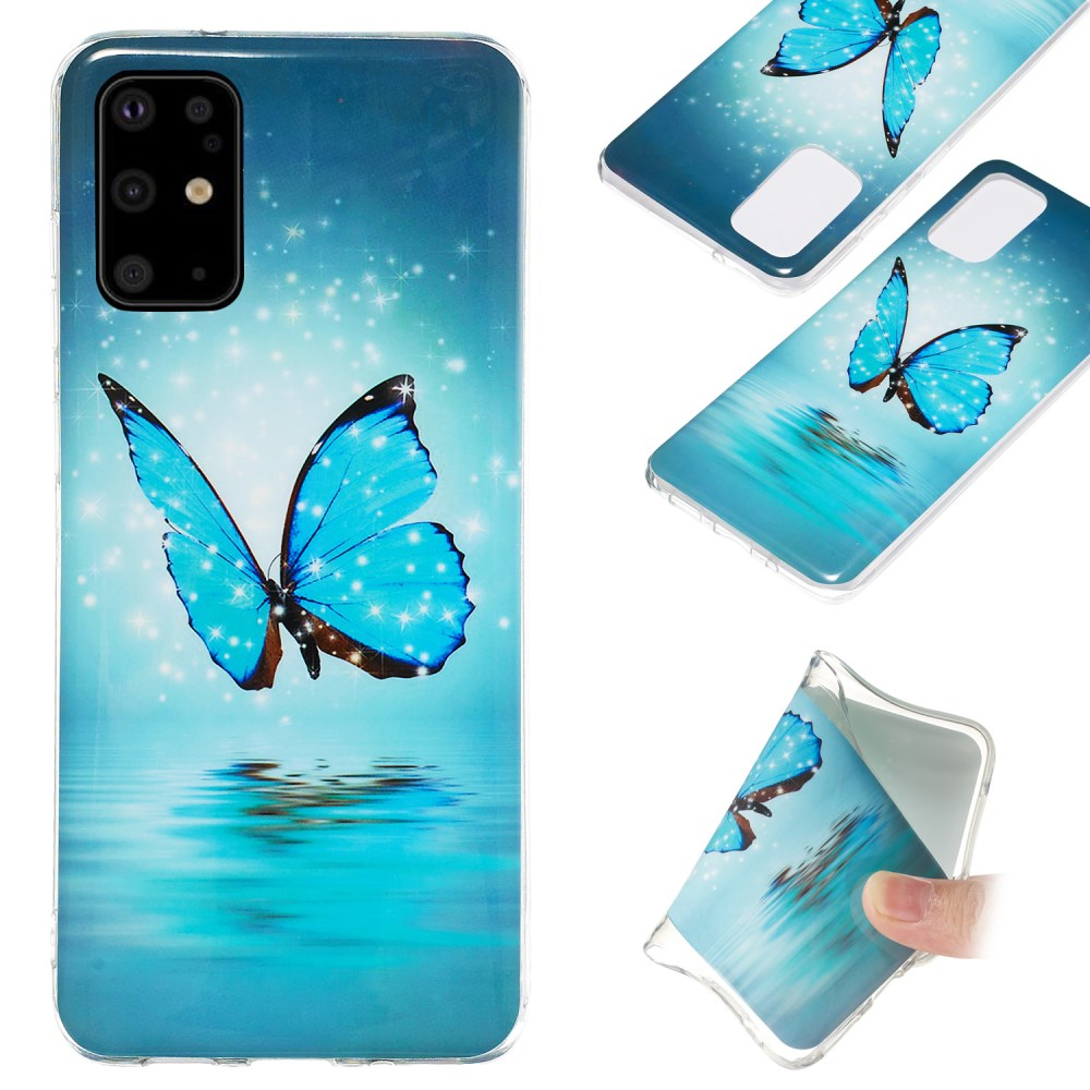 Samsung S20 PLUS Tracy nugarėlė Blue butterfly