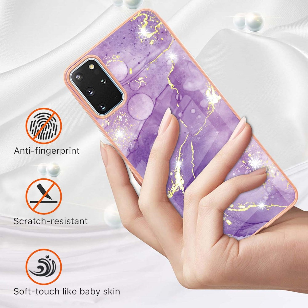 Samsung S20 PLUS Tracy nugarėlė MILKY WAY MARBLE Purple 2