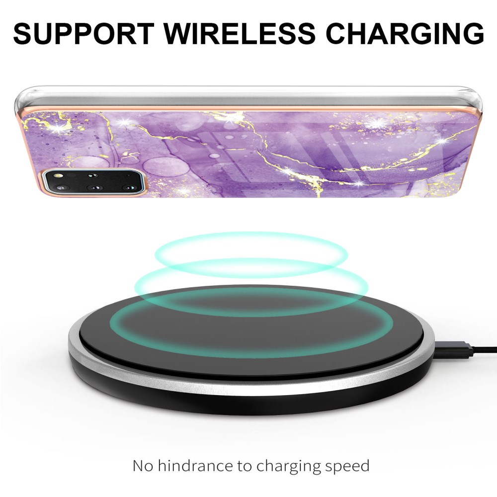 Samsung S20 PLUS Tracy nugarėlė MILKY WAY MARBLE Purple 3