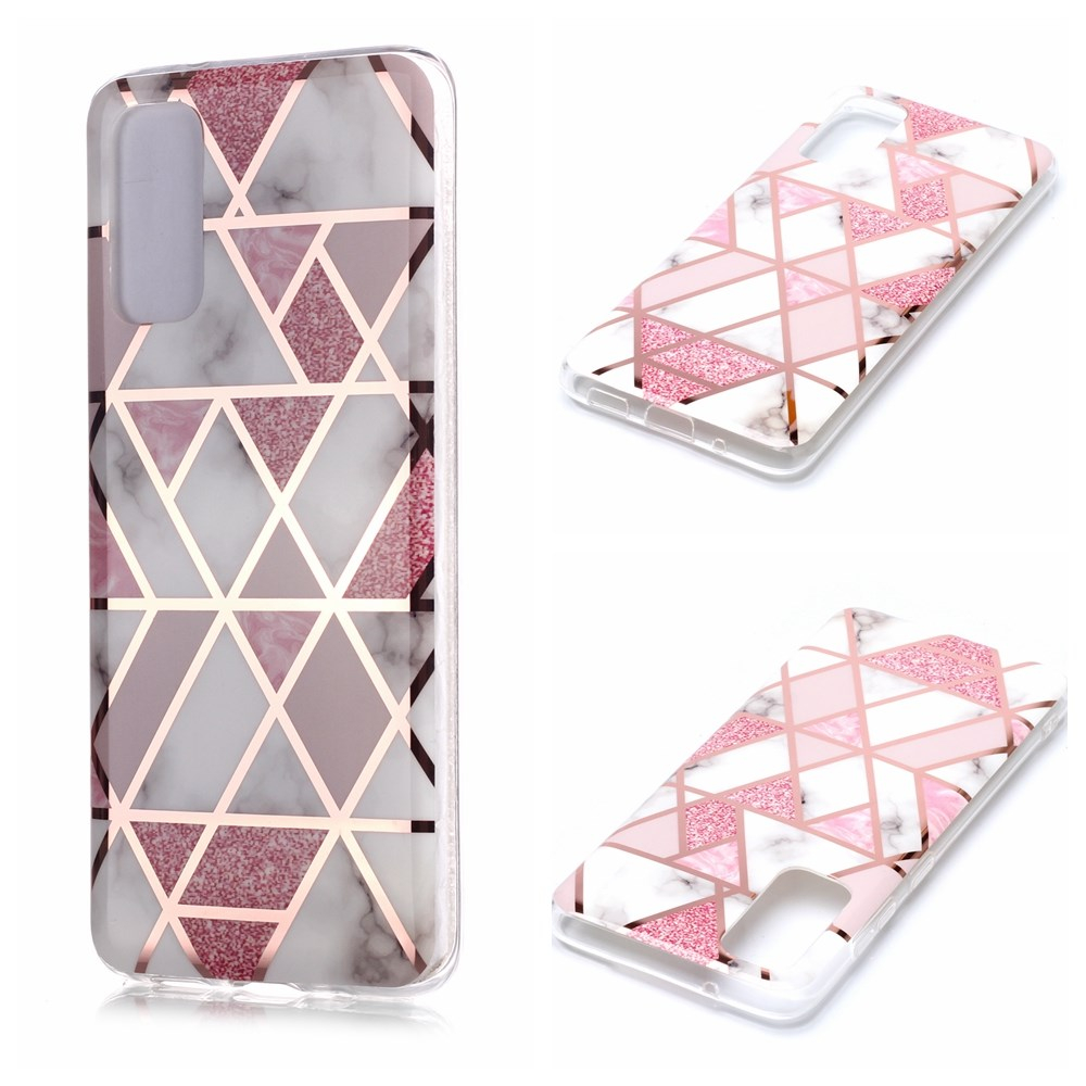 Samsung S20 Tracy nugarėlė Geometric rose marble