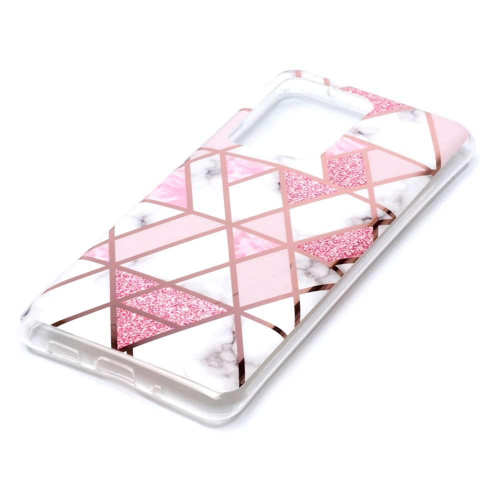 Samsung S20 ULTRA Tracy nugarėlė Geometric rose marble 2